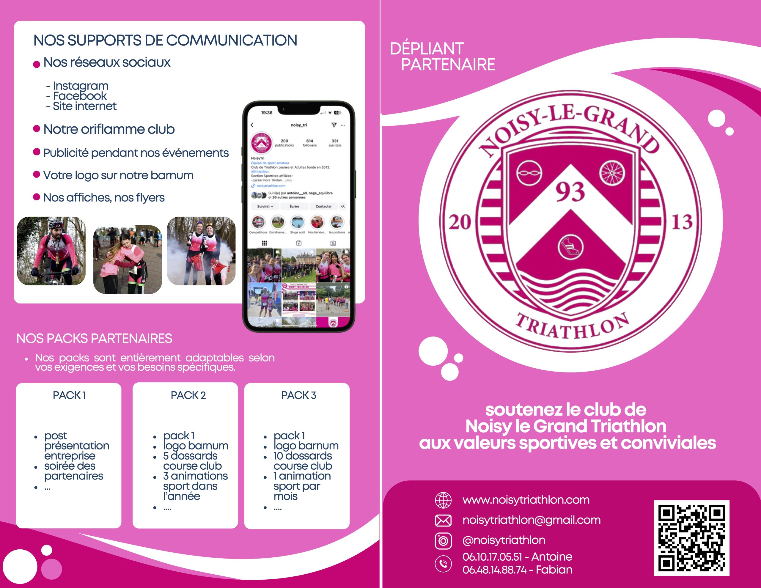 brochure présentation NOISY recto